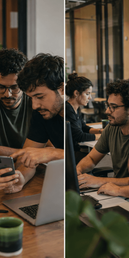 Team gathered mapping processes during a technical discovery